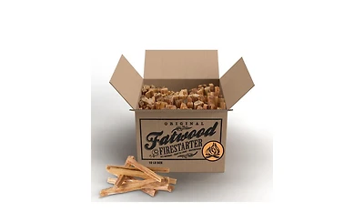 Pure Garden 10lb Box Natural Fatwood Fire Starters
