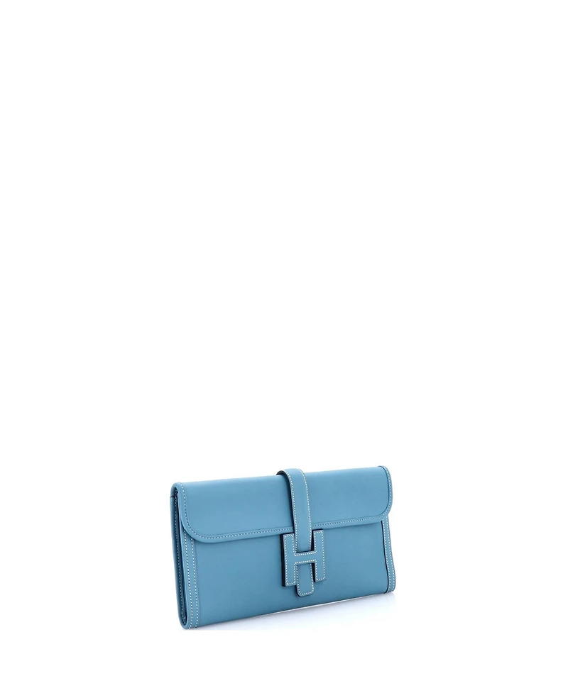Pre-Owned Hermes 29 Jige Elan Clutch Swift