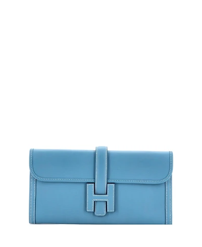 Pre-Owned Hermes 29 Jige Elan Clutch Swift