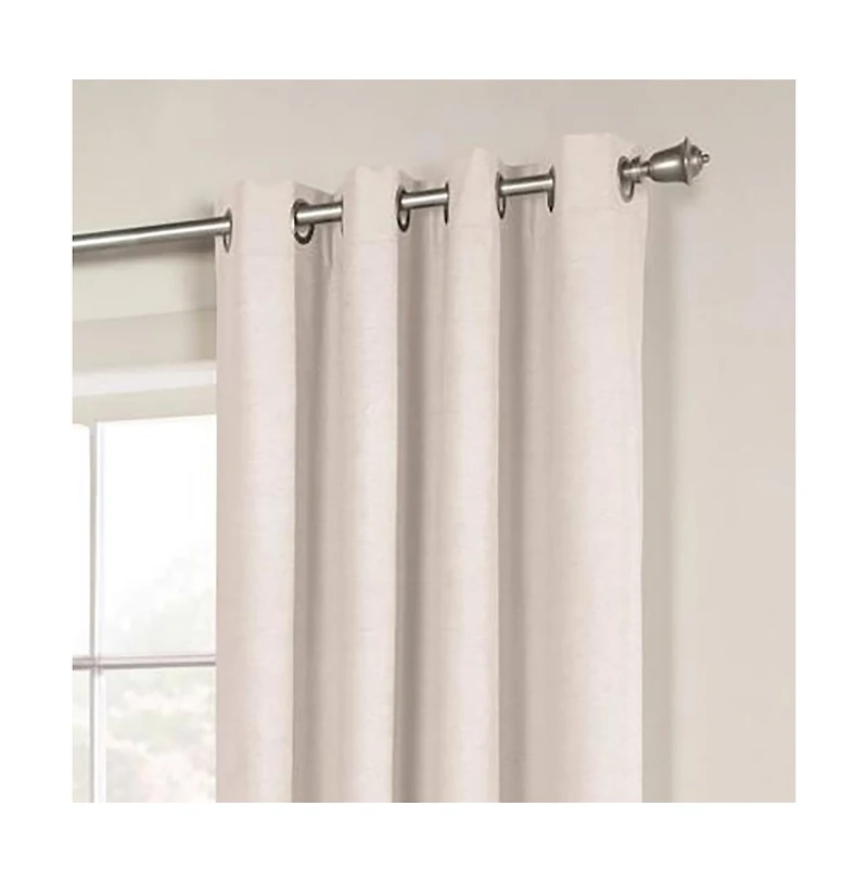 Thermalogic Ventura Triple Pass Foamback Blackout Top Panel With 8 Metal Grommets - 104x95", Natural