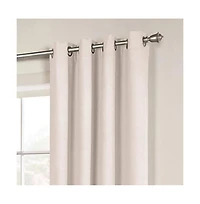 Thermalogic Ventura Triple Pass Foamback Blackout Top Panel With 8 Metal Grommets - 104x95", Natural