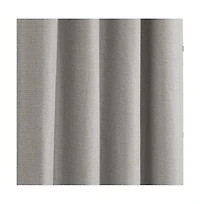 Thermaplus Zoey Room Darkening Window Treatment Grommet Curtain Panel for Bedroom Livingroom 52" x 95" Grey