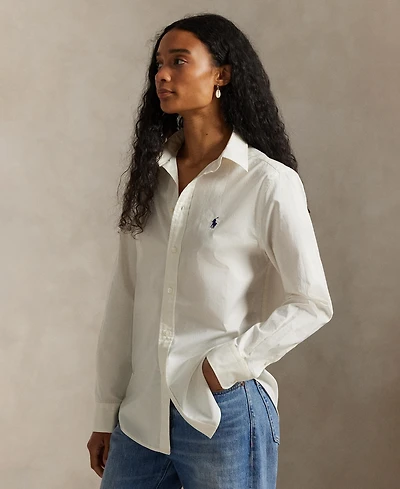 Polo Ralph Lauren Women's Classic-Fit Cotton Twill Shirt