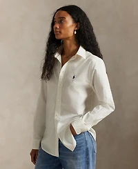 Polo Ralph Lauren Women's Classic-Fit Cotton Twill Shirt