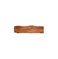 Porter Designs Manzanita Live Edge Solid Sheesham Wood Console Table, Brown