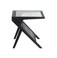 Canberra Solid Mango Wood End Table