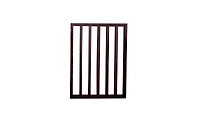 Petmaker 3-Panel Foldable Pet Gate, Brown