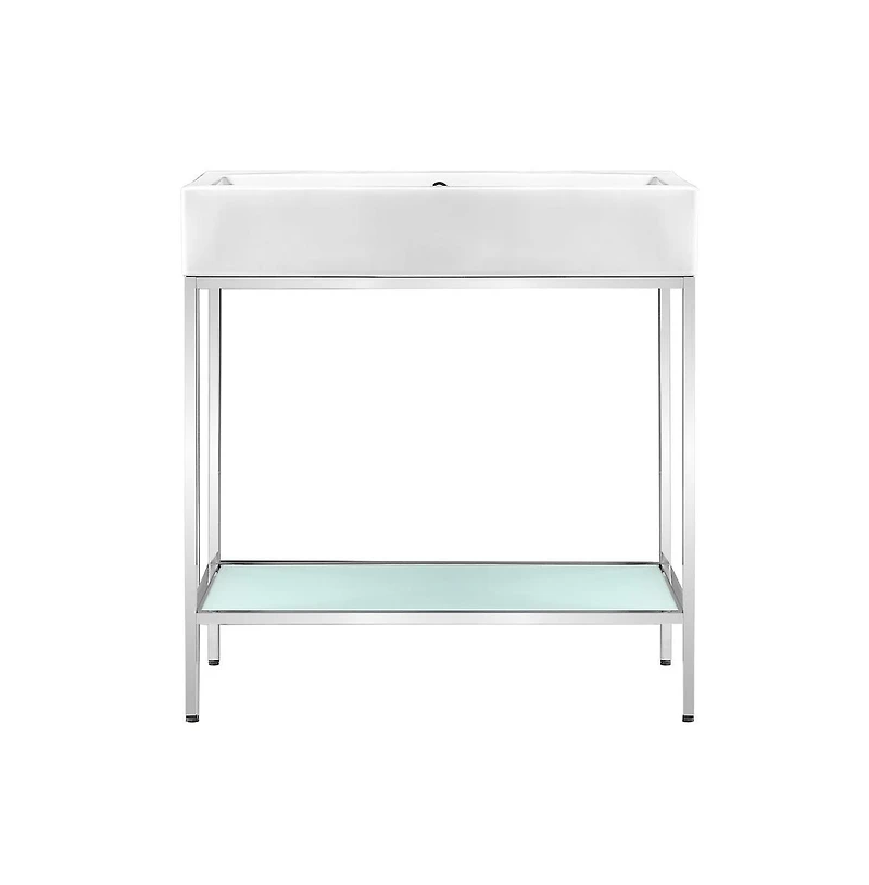 Swiss Madison Pierre Single, Freestanding, Open Shelf