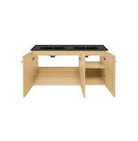 Swiss Madison 48" Wall-Mounted Bathroom Vanity