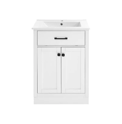 Swiss Madison Burdon 24" Bathroom Vanity in White
