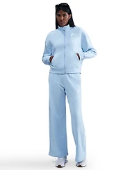 Nike Women's Sportswear Club Zipper Loose Track Jacket