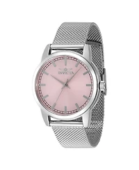 Invicta Women's 48514 Celestial Quartz 3 Hand Pink Dial Watch