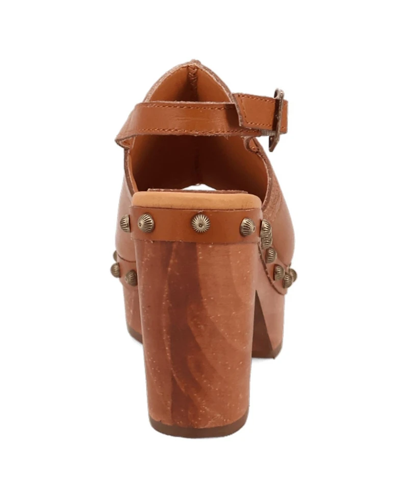 Dingo Women's Clover Wooden Sandal