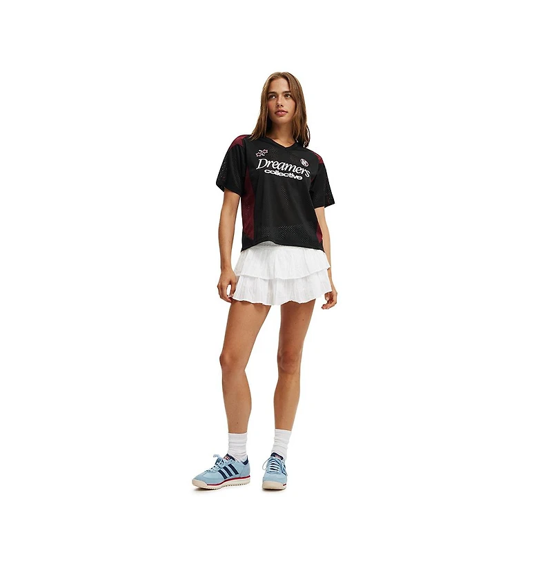 Cotton On Women's V Neck Regular Cropped Graphic Tee