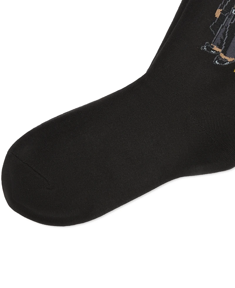 Polo Ralph Lauren Women's Holiday Bear Knit Crew Socks