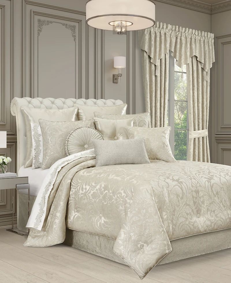 J Queen New York Celine Diamond Textured Sham, European