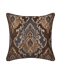 J Queen New York Sofia Chenille Damask Decorative Pillow, 20" x 20"