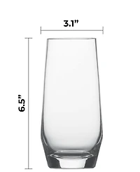Zwiesel Glas Pure Longdrink 18.3oz Set of 4