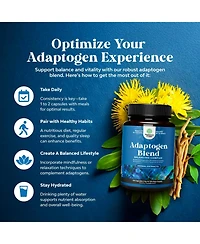 Adaptogen Blend Capsule, 120ct