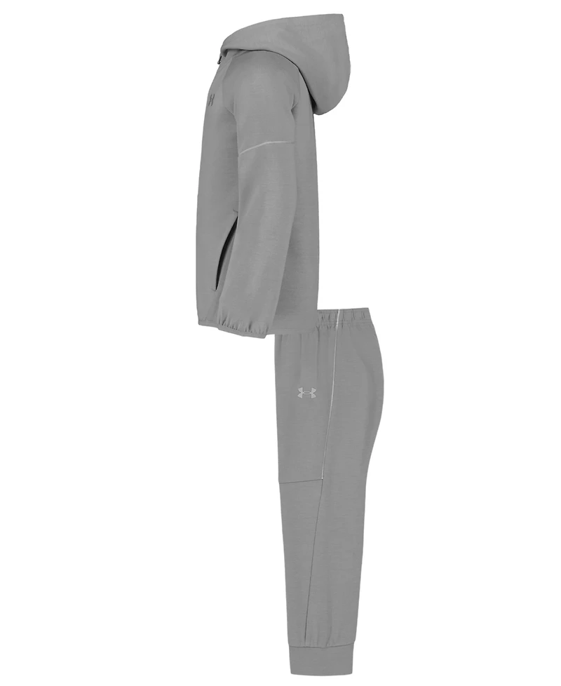 Under Armour Boys 2T-7 2-Piece Full Zip Hoodie and Joggers Set