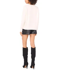 Vince Camuto Women's Swiss Alps Crewneck Sweater
