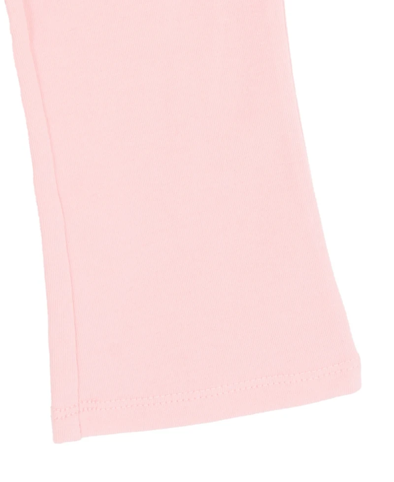 Rare Editions Baby Girls 2-Piece Printed Heart Fleece Top and Leggings Set