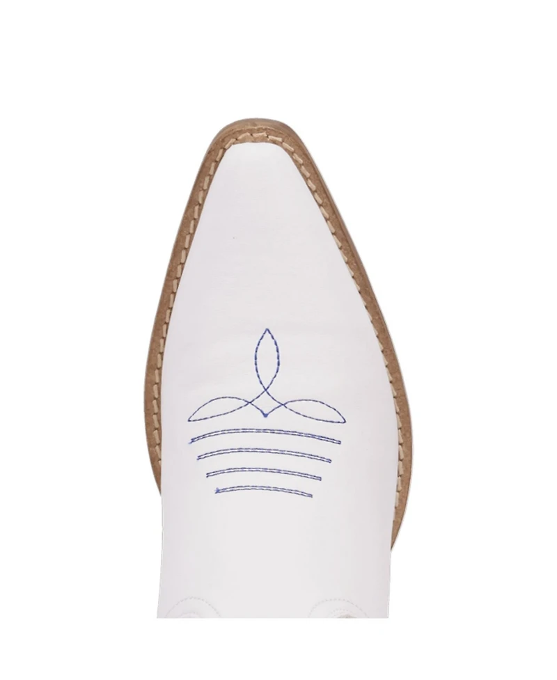 Dingo Women's Shoes Designed With Floral Embroidery(Posie) - Boots.