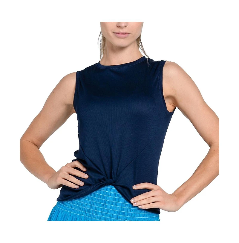 Lucky Love Women's Twist Front Tennis Tank Top