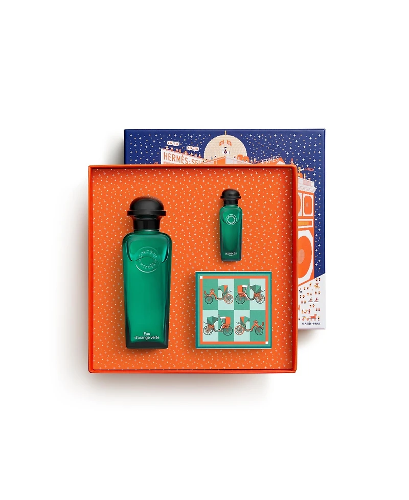 HERMES 3-Pc. Eau d'Orange Verte Eau De Cologne Gift Set