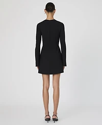 French Connection Women's Whisper Sweetheart Neck Mini Dress