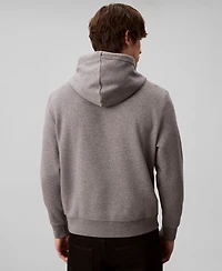 Calvin Klein Men's Monogram Logo Fleece Hoodie