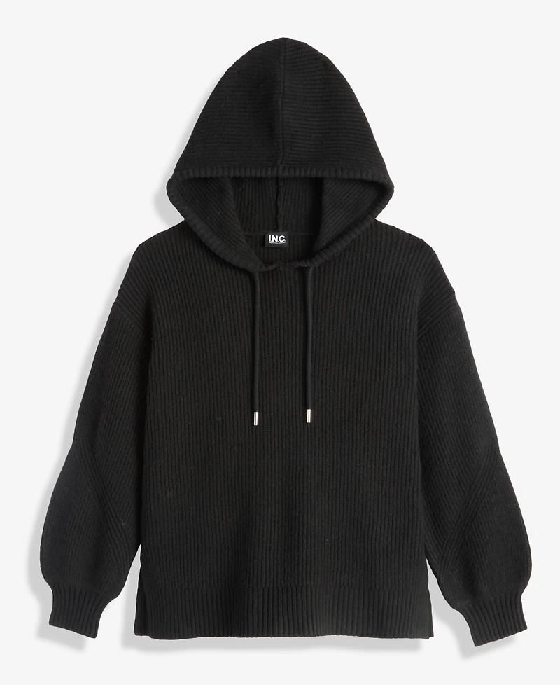 I.n.c. International Concepts Petite Blouson-Sleeve Hoodie, Macy's Exclusive