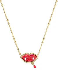 Kendra Scott Kyocera Opal Vampire Short Pendant Necklace