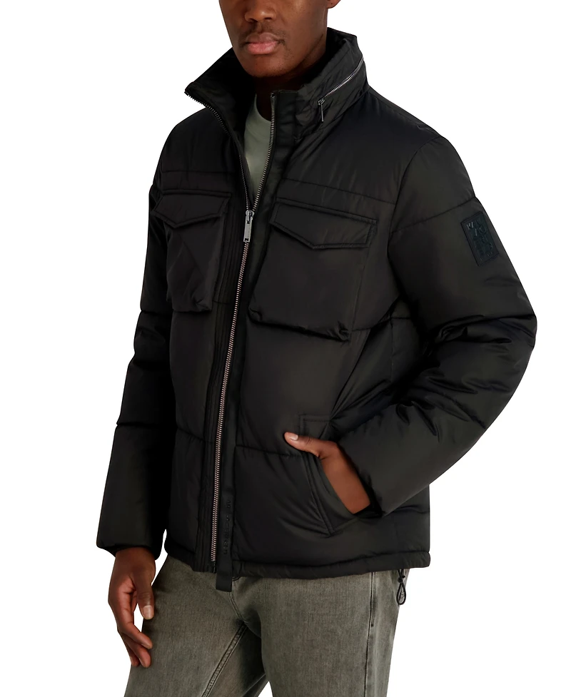Karl Lagerfeld Puffer With Chest Pockets