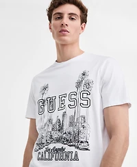 Guess Men's Boulevard Short-Sleeve Crewneck Graphic T-Shirt