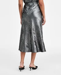 On 34th Metallic Midi Slip Skirt, Macy's Exclusive