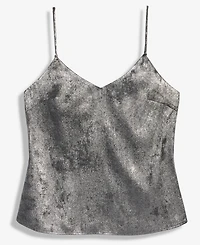 On 34th Juniors' Metallic V-Neck Camisole Top, Macy's Exclusive