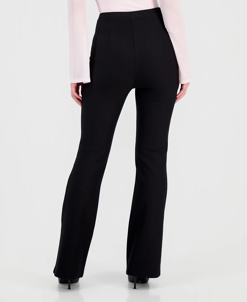 Bar Iii Women's Pull-On Flare Pants, Macy's Exclusive