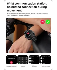 Ruxing smart Waterproof Outdoor Adventure Smartwatch with 15 Day Battery