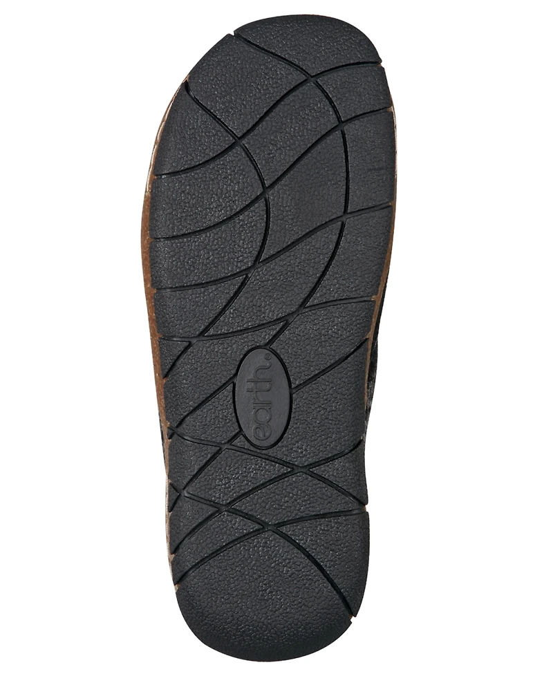 Earth Women's Elyot Knit Cuff Cozy Slip-On Clogs