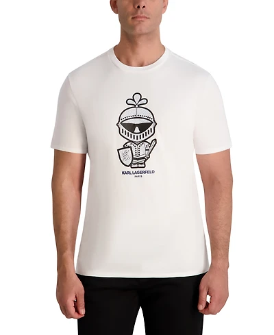 Karl Lagerfeld Paris Men's Swirl Armor T-Shirt