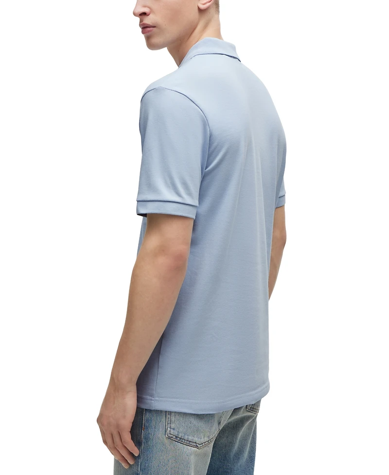 Boss by Hugo Boss Men's Slim-Fit Stretch-Cotton Polo Shirt