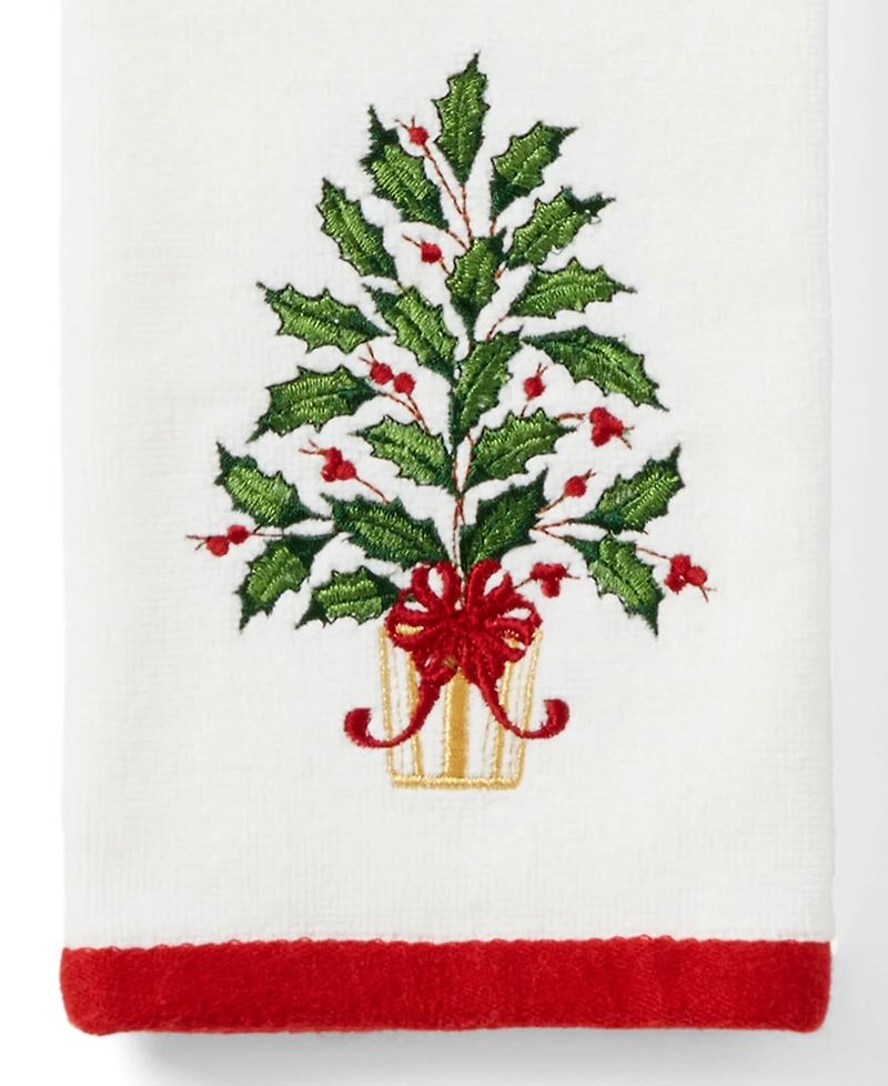 Lenox Holiday Tree Cotton Kitchen Towels, Set of 2