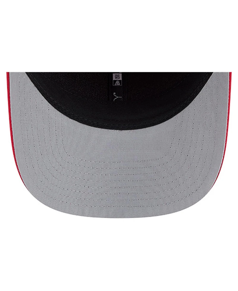 New Era Men's Red Kansas City Chiefs Script 9SEVENTY Adjustable Hat