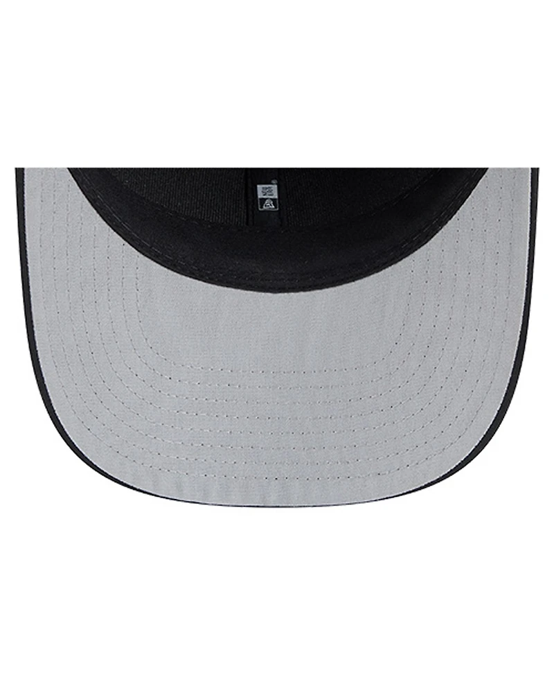 New Era Men's Black New Orleans Saints Script 9SEVENTY Adjustable Hat