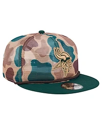 New Era Men's Camo Minnesota Vikings Duck Camo 9FIFTY Snapback Hat
