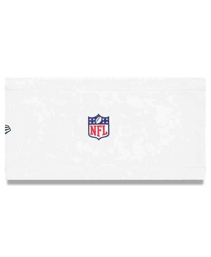 New Era Men's White New England Patriots 2025 Rivalries Collection Sideline Headband