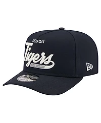 New Era Men's Navy Detroit Tigers Local Play A-Frame 9FIFTY Snapback Hat