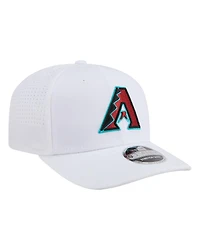 New Era Men's White Arizona Diamondbacks Performance 9SEVENTY Adjustable Hat