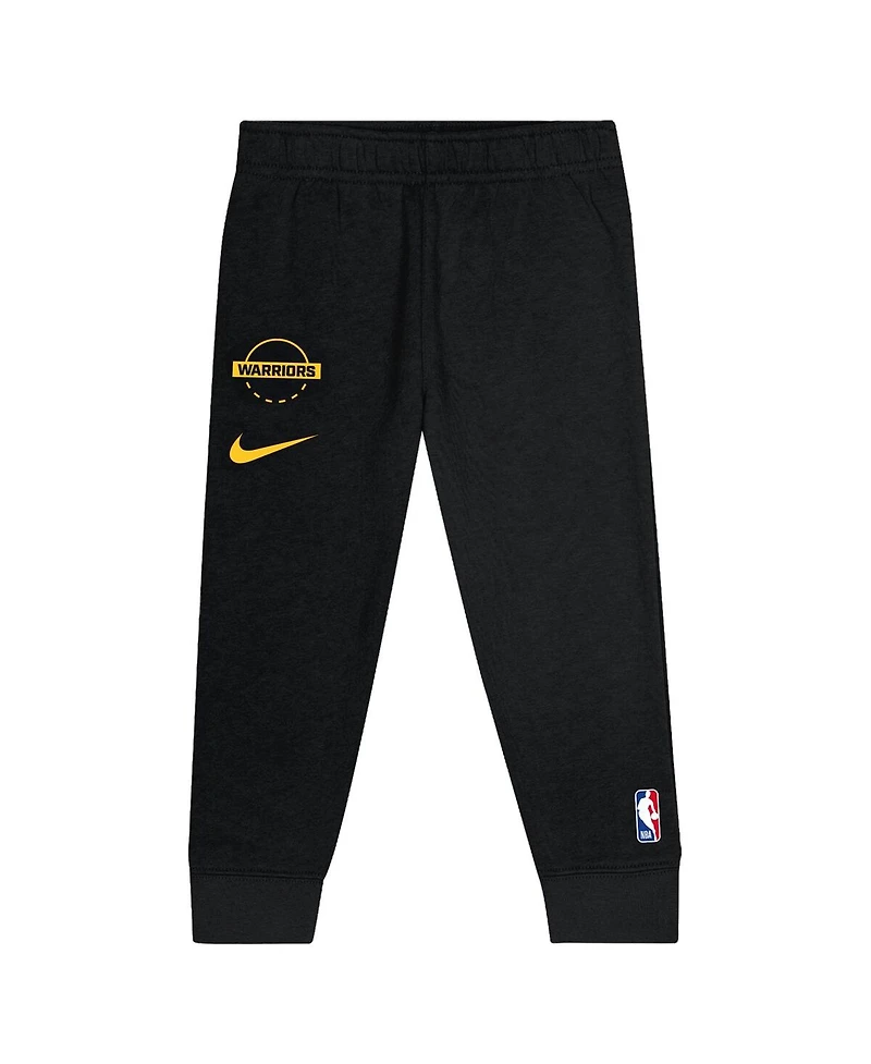 Nike Toddler 2-Piece Royal Golden State Warriors Team Logo Club Fleece Hoodie and Sweatpants Set